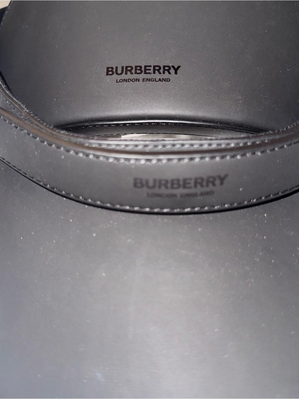 Visor with Detachable Front Panel